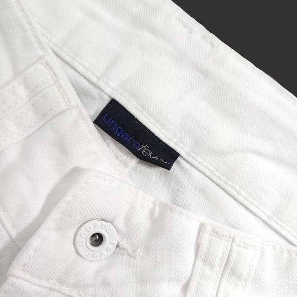 Ungaro Fever Women's White Jeans - Picture 5 of 8